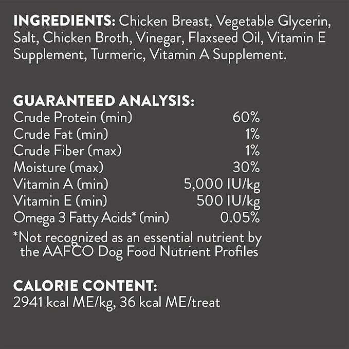 DOGSWELL Immunity & Defense, Flaxseed Oil, Turmeric, Vitamin E & A, Healthy Aging, Chicken Tenders 15 oz