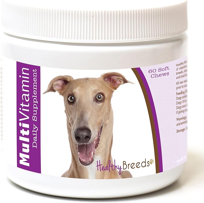 Healthy Breeds Italian Greyhound Multi-Vitamin Soft Chews 60 Count