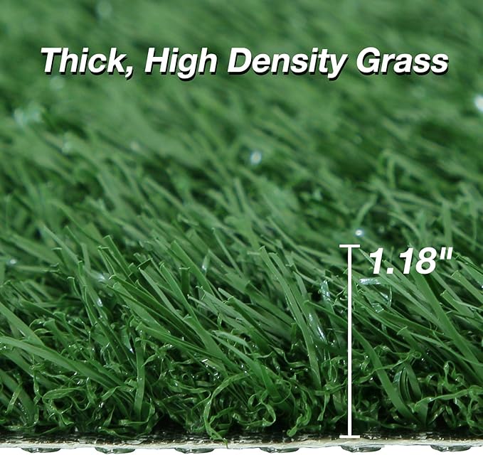 Replacement Dog Grass Pee Pad for Potty Training - 24"x24"/2 Pack, Medium Artificial Grass Patch for Potty Tray, Reusable & High Drainage