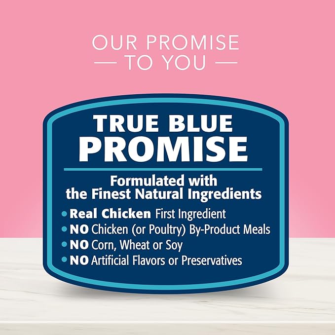 Blue Buffalo True Solutions Blissful Belly Natural Digestive Care Adult Dry Dog Food, Chicken 24-lb