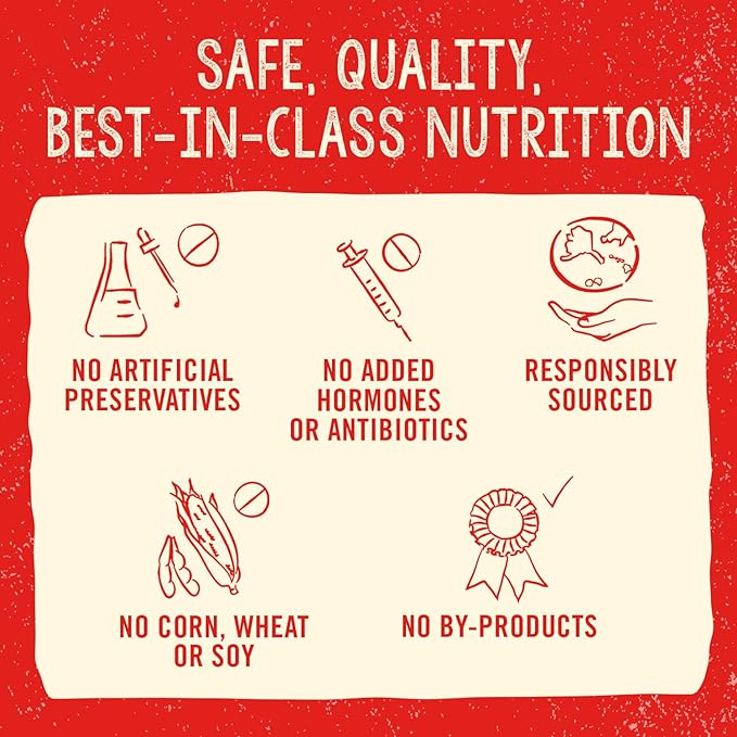 Stella & Chewy's Freeze Dried Raw Super Beef Meal Mixer – Dog Food Topper for Small & Large Breeds – Grain Free, Protein Rich Recipe – 8 oz Bag