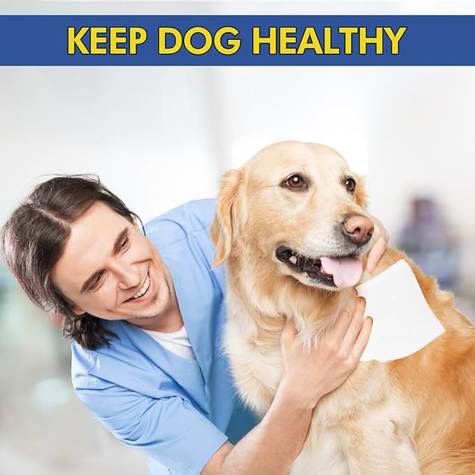 Pet Wipes 400 Dog Wipes – 8x8 Inch Unscented Dog Paw Cleaner Wipes for Body, Ears, Face, and Skin Ultra Thick & Soft with Hypoallergenic Formula Ideal Pet Wipes for Dogs & Cats