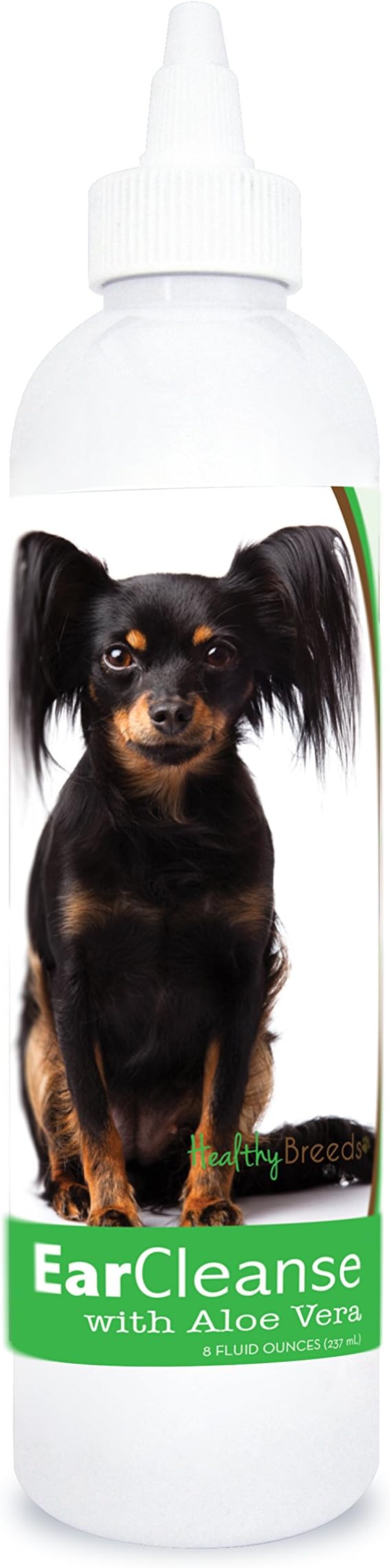 Healthy Breeds Russian Toy Terrier Ear Cleanse with Aloe Vera Cucumber Melon 8 oz