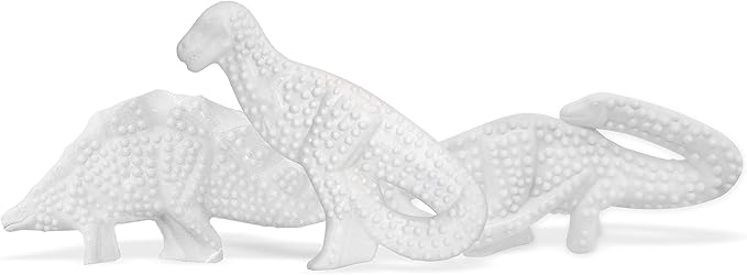Nylabone Power Chew Dental Chew Toy Durable Dinosaur Dog Toy, Chicken Flavor, Large/Giant (1 Count)