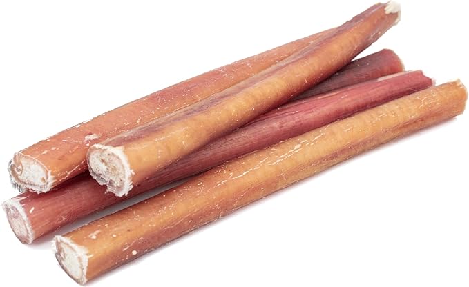 Bully Bunches Premium 6 Inch Standard Odor-Free Bully Sticks for Small to Medium Dogs & Puppies - Long Lasting Chews for Oral Care - All Natural, 100% Beef Dog Treats, Rawhide Free (10 Pk)