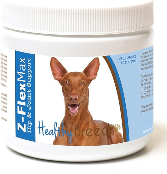 Healthy Breeds Pharaoh Hound Z-Flex Max Hip and Joint Soft Chews 50 Count