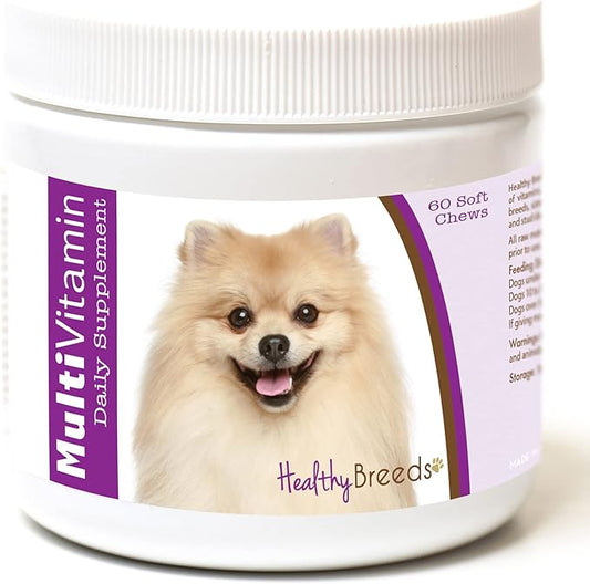 Healthy Breeds Pomeranian Multi-Vitamin Soft Chews 60 Count