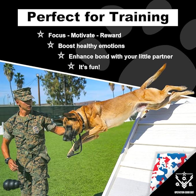 Operation Good Boy Dog Treats - 1/4" Beef Squares Freedom Treats | Natural, Farm-Raised Meat - Vet-Formulated AAFCO approved ingredients | Perfect Training Treats for Small to Large Dogs
