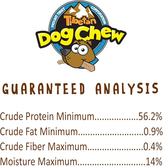 Tibetan Dog Chew Yak Cheese Sticks - Natural Handmade Treats for Small Dogs, Long-Lasting, Easy to Digest with No Additives, Rawhide, Grains, or Gluten, Perfect for Aggressive Chewers, 3 Chews