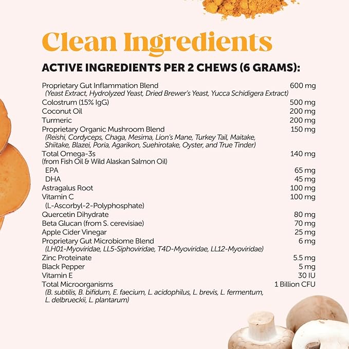 Pet Honesty Dog Allergy Relief Immunity Max Strength - Dog Allergy Chews, Probiotics for Dog, Dog Skin and Coat Supplement, Itch Relief for Dogs,Seasonal Allergy Support Supplement (Chicken)