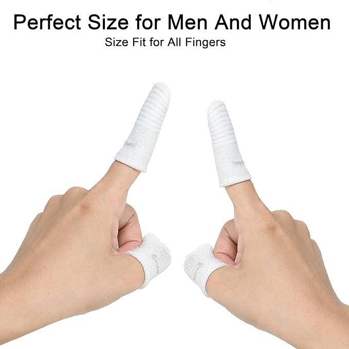 Dog Toothbrush Cat Toothbrushes-Fingers Toothbrushes for Dog Cats Teeth Cleaning, Washable&Comfortable&Durable, 1 Set for Two Fingers, Includes 2 Sets White