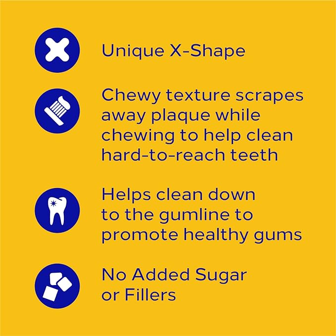 PEDIGREE DENTASTIX Large Dog Dental Care Treats Original, Beef & Fresh Variety Pack, 2.73 lb.Pack (51 Treats)