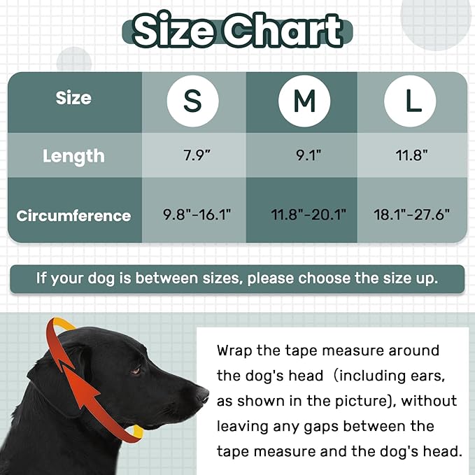 Nanaki Dog Ear Covers for Noise Bath No Shake Ear Wraps for Dogs Hematoma Dog Fireworks Anxiety Relief Calming Hoodie Dog Grooming Ear Cover Quiet Dog Head Wrap Force Drying Thunderstorm Ears for Dogs