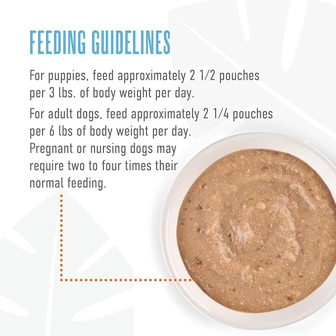 Tiki Dog Baby Mousse Wet Dog Food for Puppies, Beef & Beef Liver, 3 oz. Pouch (12 Count)