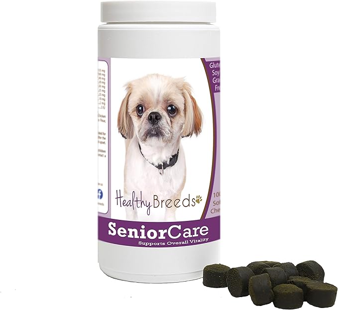 Healthy Breeds Peekapoo Senior Dog Care Soft Chews 100 Count