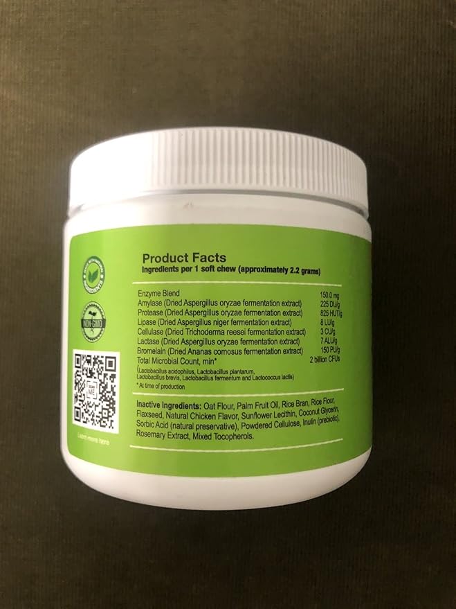 Dog Probiotics and Digestive Enzymes - Seasonal Allergy Support - Dog Gut Health Probiotics + Prebiotics for Dogs Digestive Health - Prevents Grass Burns