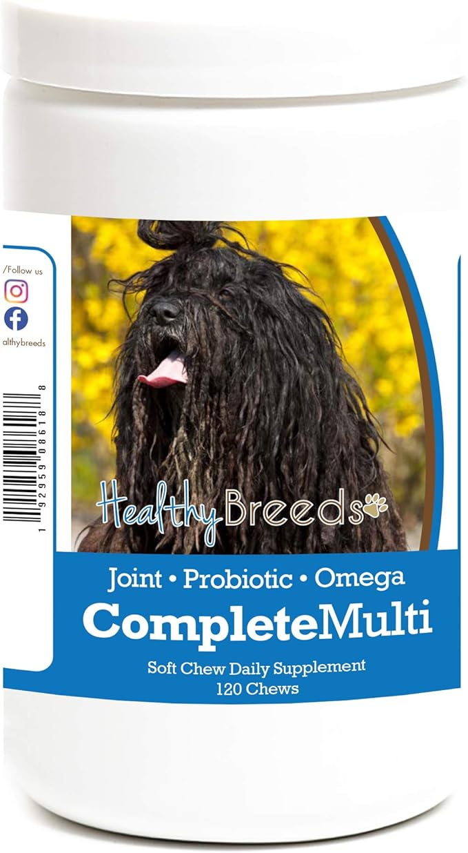 Healthy Breeds Bergamasco All in One Multivitamin Soft Chew 120 Count