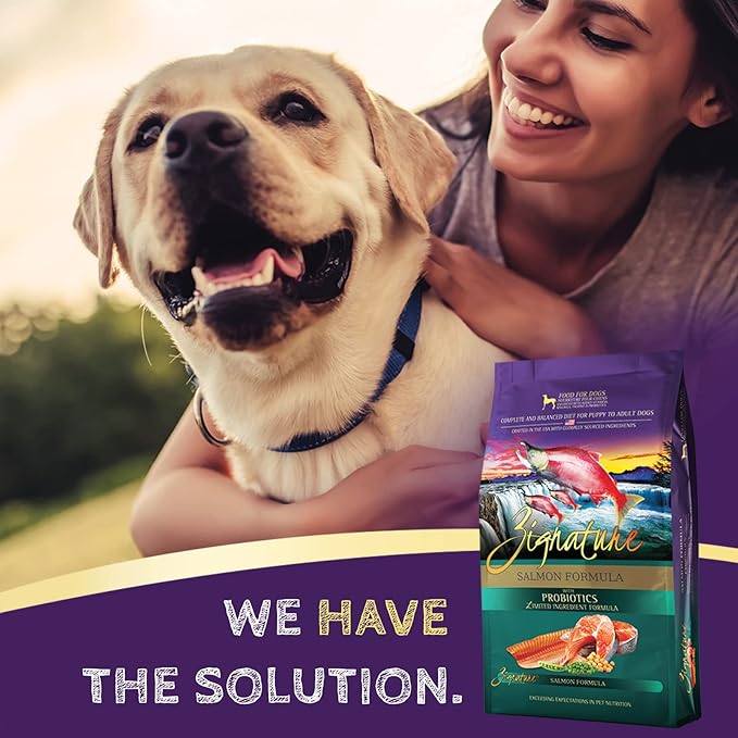 Zignature Salmon Limited Ingredient Formula Dry Dog Food 4lb