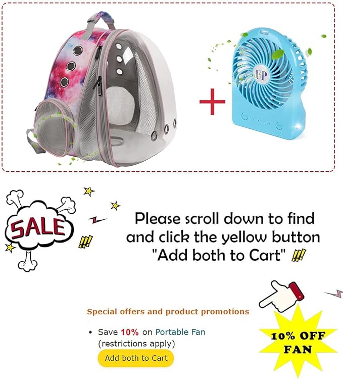 Front Expandable Cat Backpack Carrier, Fit up to 20 lbs, Space Capsule Astronaut Bubble Window Backpack for Large Fat Cat and Small Puppy