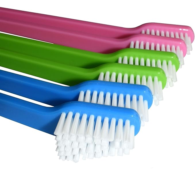 Dog Toothbrush Cat & Dog Toothbrush Soft Bristle Pet Toothbrush Combo Pack for The Dental Care of Your Small to Large Dogs, Cats, Most Pets
