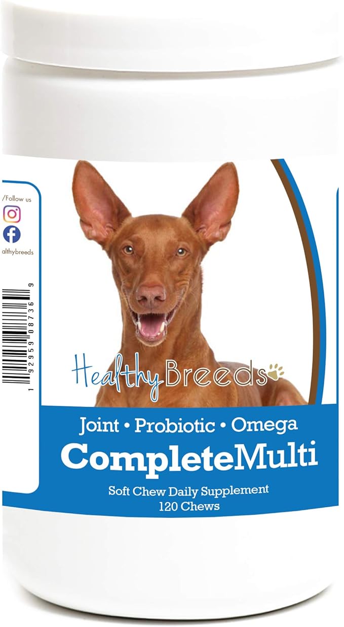 Healthy Breeds Pharaoh Hound All in One Multivitamin Soft Chew 120 Count