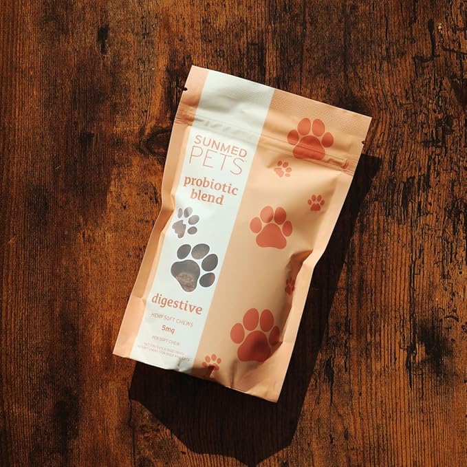 Probiotics for Dogs with Pumpkin & Probiotic Blend - Formulated for Dog Digestive Health, Overall Wellness - Hemp Extract Chews, 40 Count