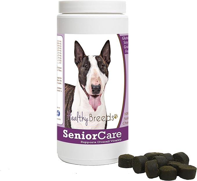 Healthy Breeds Miniature Bull Terrier Senior Dog Care Soft Chews 100 Count