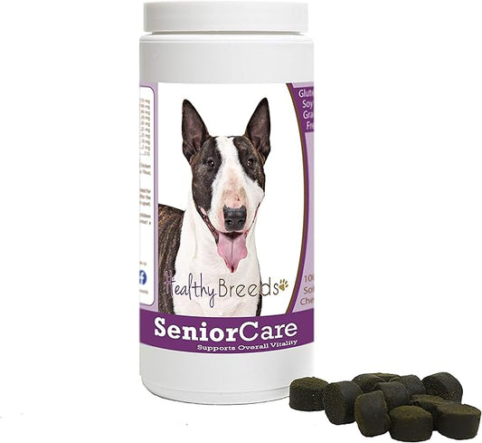 Healthy Breeds Miniature Bull Terrier Senior Dog Care Soft Chews 100 Count