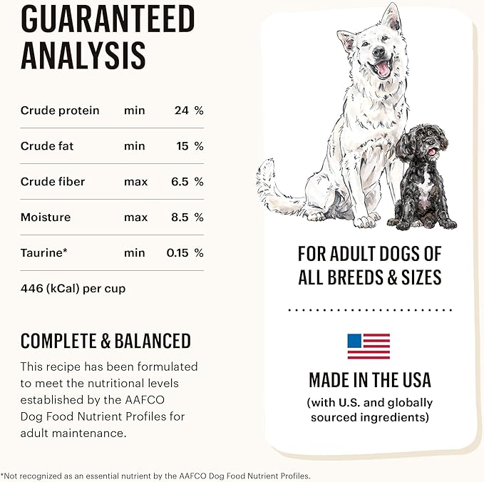 The Honest Kitchen Human Grade Dehydrated Grain Free Dog Food – Complete Meal or Dog Food Topper – Chicken 4 lb (makes 16 lbs)