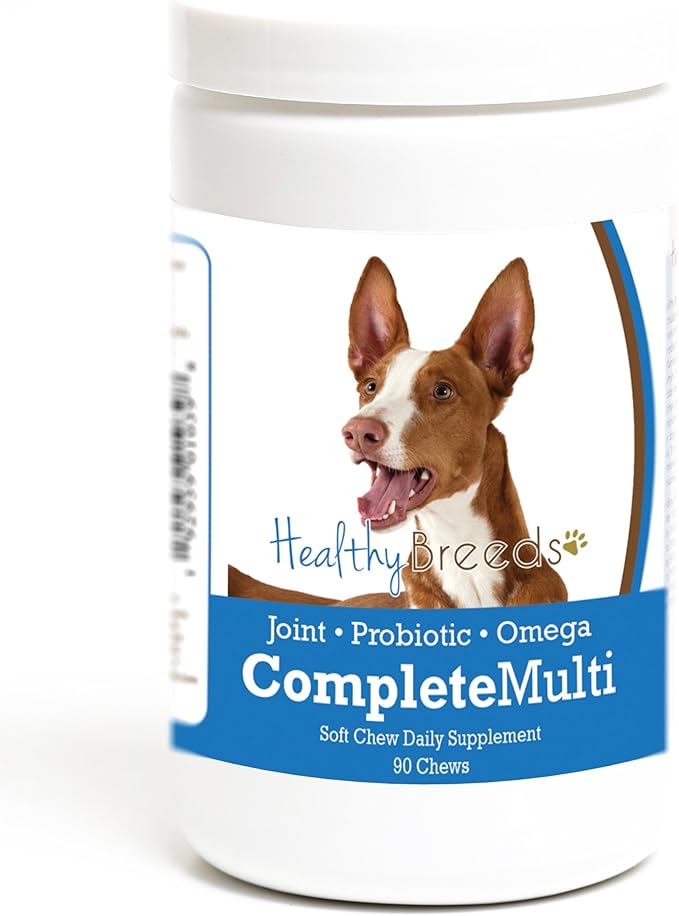 Healthy Breeds Ibizan Hound All in One Multivitamin Soft Chew 90 Count