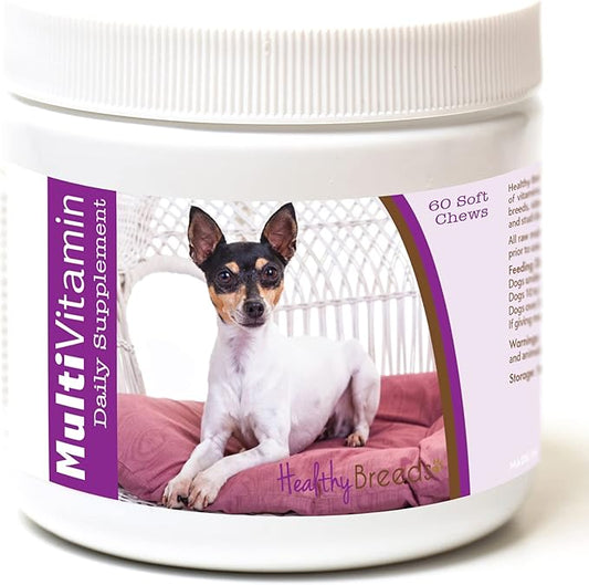 Healthy Breeds Toy Fox Terrier Multi-Vitamin Soft Chews 60 Count