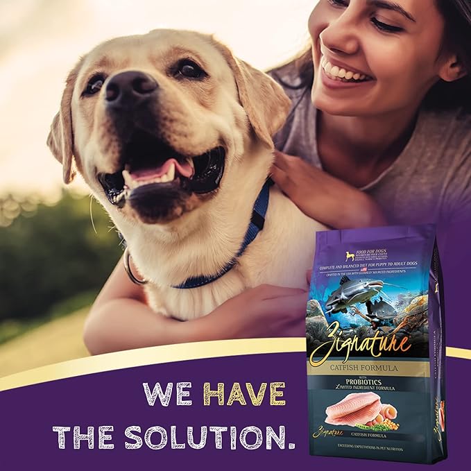 Zignature Catfish Limited Ingredient Formula Formula Dry Dog Food 4lb