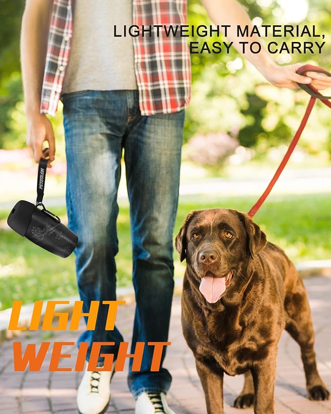 Dog Water Bottle with Bowl, 28 oz Portable Dog Water Dispenser, Pet Water Bottle for Small & Medium Dog, Travel Dog Water Bowl, Flippable Cup, Food Grade Material, Leak Proof, Black