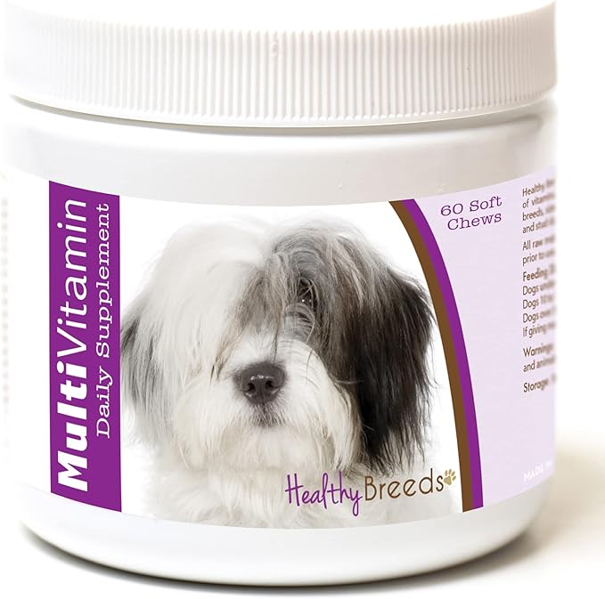 Healthy Breeds Old English Sheepdog Multi-Vitamin Soft Chews 60 Count