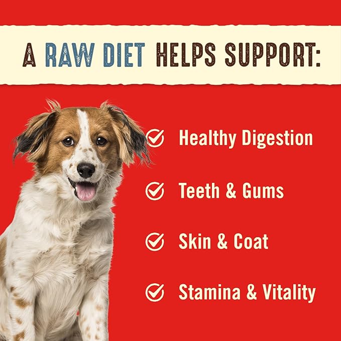 Stella & Chewy's Freeze Dried Raw Dinner Patties – Grain Free Dog Food, Protein Rich Simply Venison Recipe – 25 oz Bag