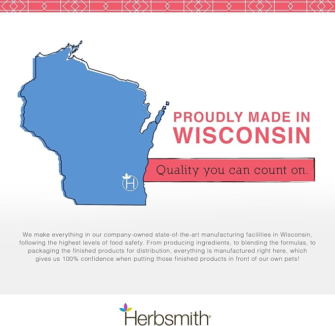 Herbsmith Bladder Care for Cats and Dogs – Maintains Urinary Health for Dogs and Cats – Dog and Cat Kidney Support – 90 Tablets