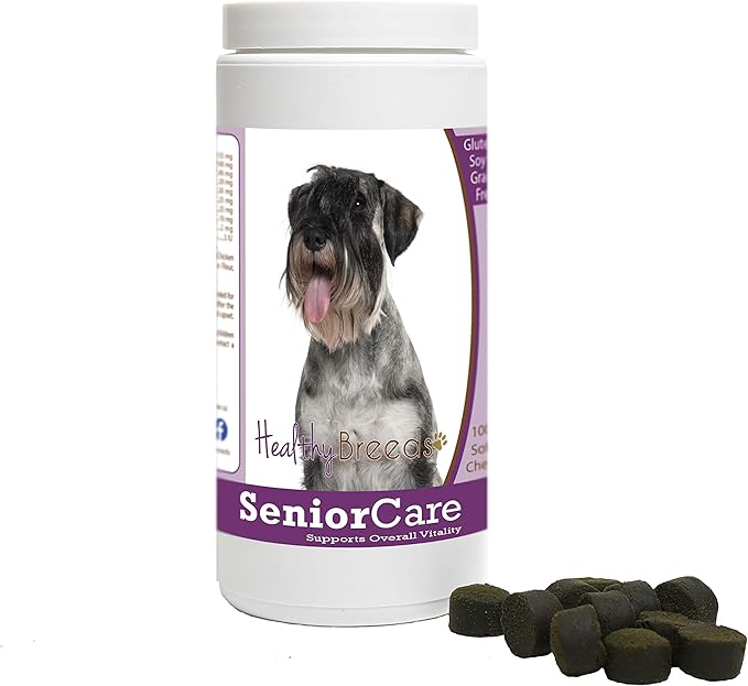 Healthy Breeds Standard Schnauzer Senior Dog Care Soft Chews 100 Count