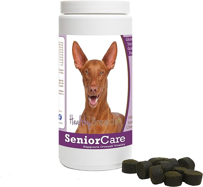 Healthy Breeds Pharaoh Hound Senior Dog Care Soft Chews 100 Count
