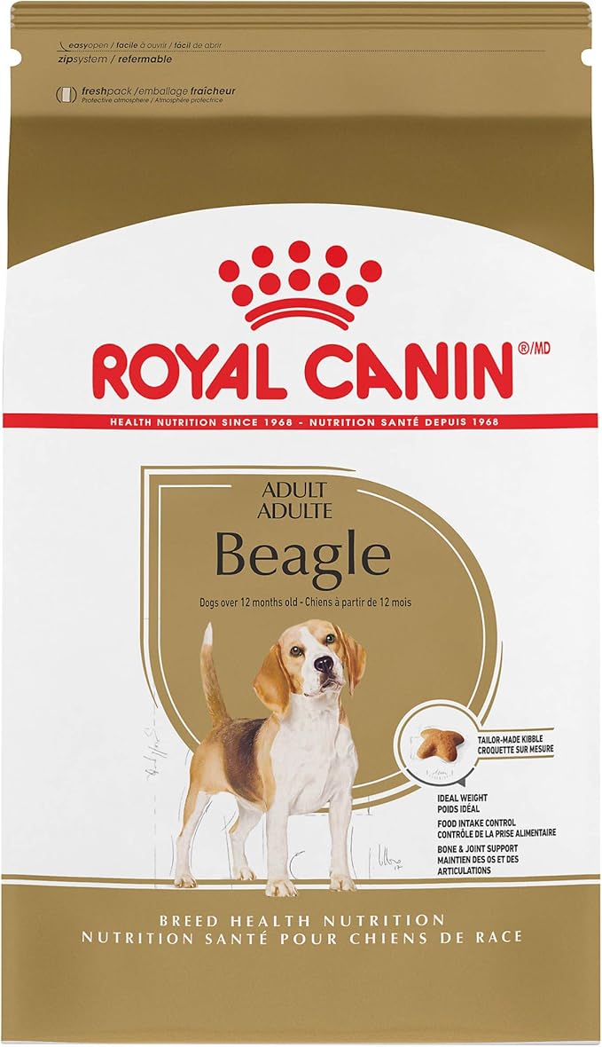 Royal Canin Beagle Adult Dry Dog Food, 6 lb bag
