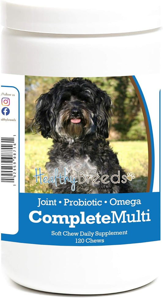 Healthy Breeds Maltipoo All in One Multivitamin Soft Chew 120 Count
