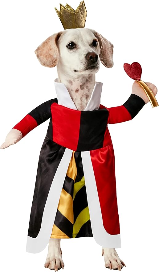 Rubie's Disney Queen Of Hearts Pet Costume, As Shown, Large
