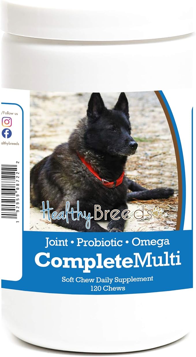 Healthy Breeds Norwegian Elkhound All in One Multivitamin Soft Chew 120 Count