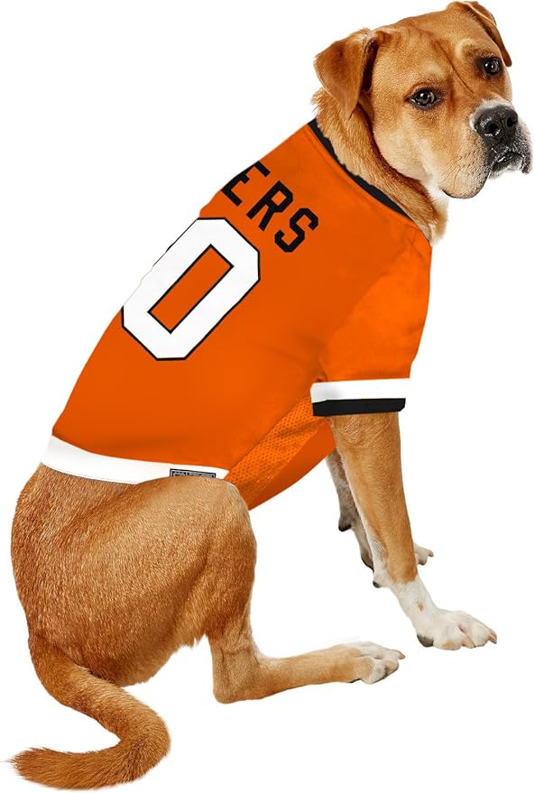 Pets First NHL Philadelphia Flyers Jersey for Dogs & Cats, Small. - Let Your Pet Be A Real NHL Fan!