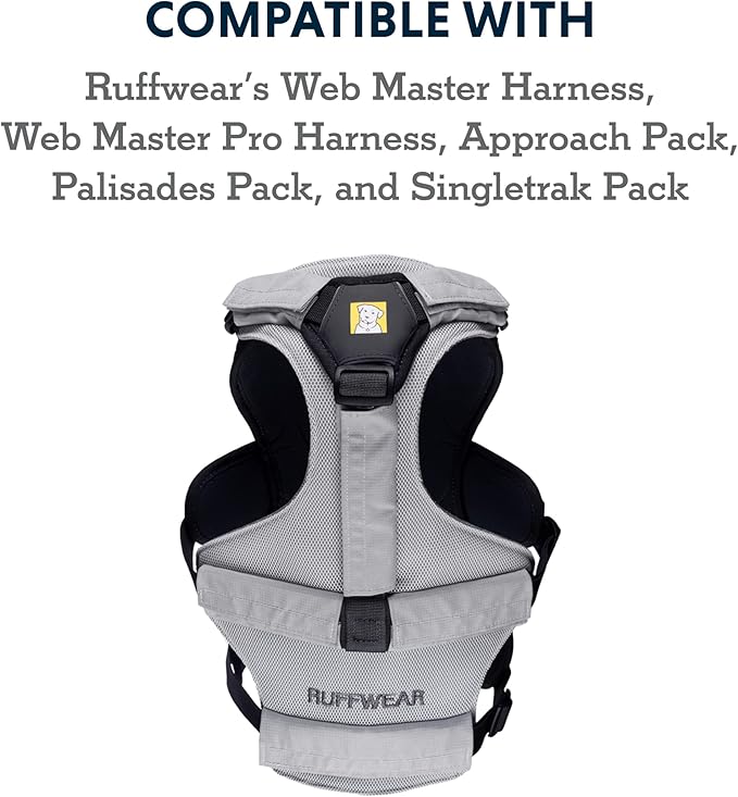 Ruffwear, Swamp Cooler Core, Evaporative Cooling Add-on for Harnesses and Packs, Graphite Gray, Small