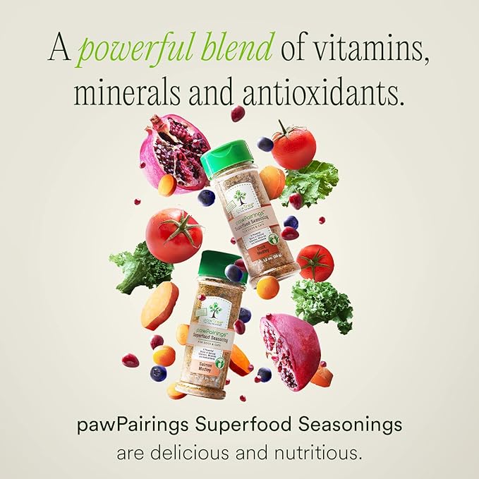 pawTree Food Toppers for Dogs & Cats - Boost Your Pet's Mealtime with These Delicious Pet Food Seasonings - Dry Mixers and Seasonings - Flavor Enhancer for Picky Eaters & Appetite Stimulation