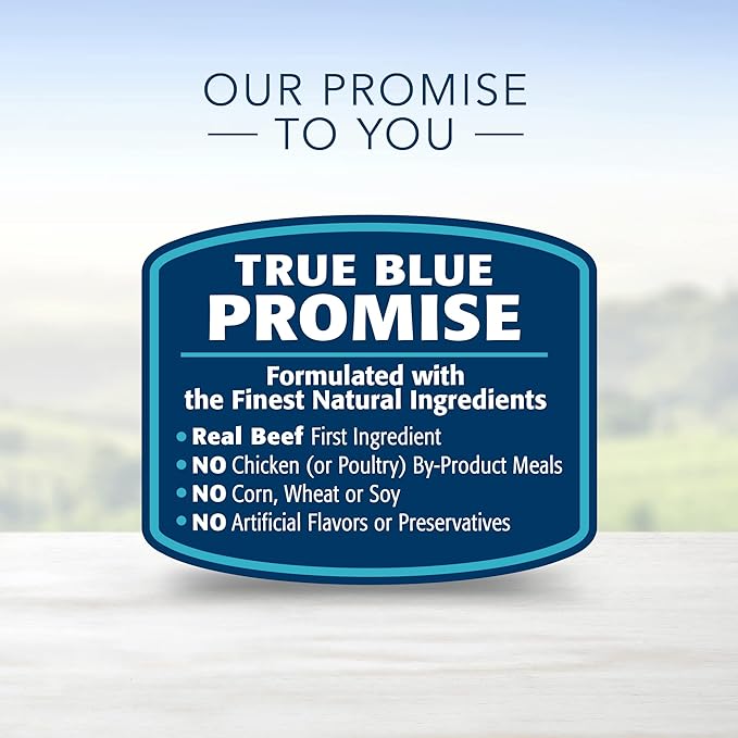 Blue Buffalo Delights Natural Adult Small Breed Wet Dog Food Cup, Prime Rib Flavor in Hearty Gravy 3.5-oz (Pack of 12)