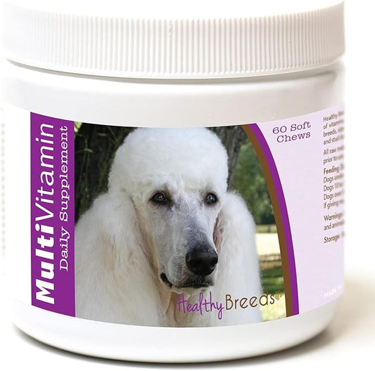 Healthy Breeds Poodle Multi-Vitamin Soft Chews 60 Count