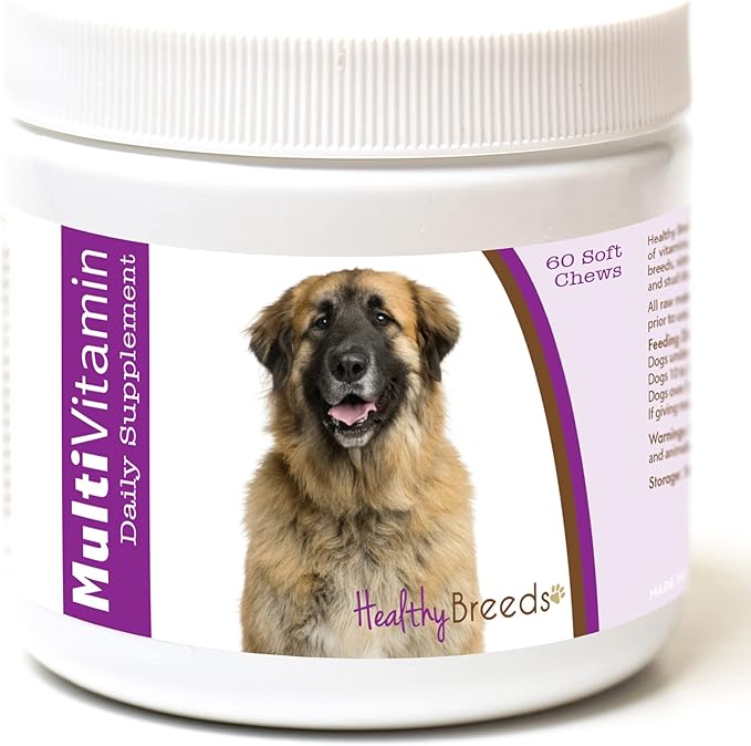 Healthy Breeds Leonberger Multi-Vitamin Soft Chews 60 Count