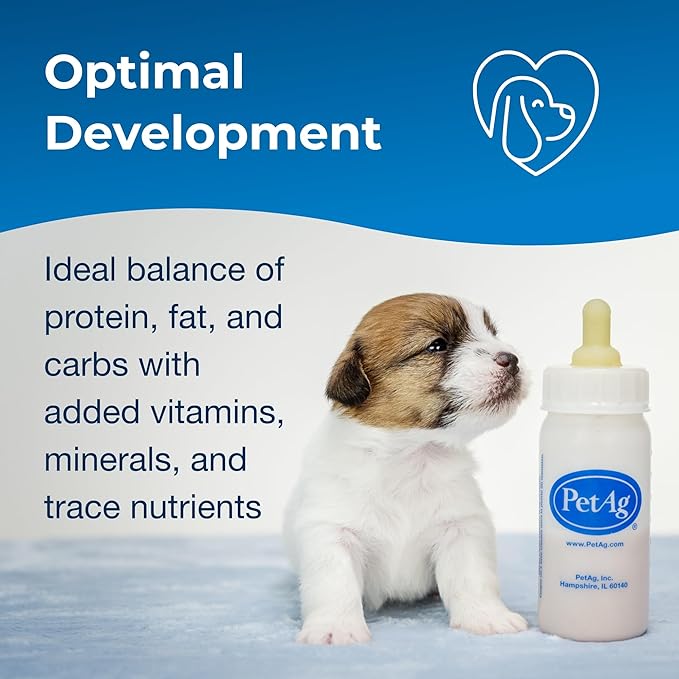 (3 Pack) Pet Ag Esbilac Powder Puppy Milk Replacer and Dog Food Supplement - 12 Ounce