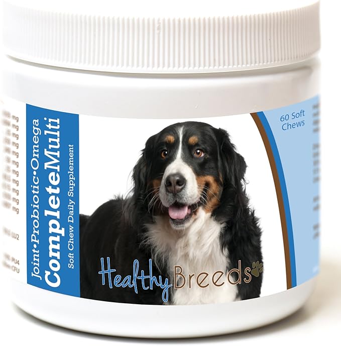 Healthy Breeds Bernese Mountain Dog All in One Multivitamin Soft Chew 60 Count